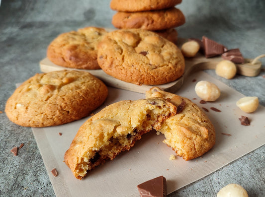 Glutenfreie Cookies Rezept: Choco Chip Macadamia