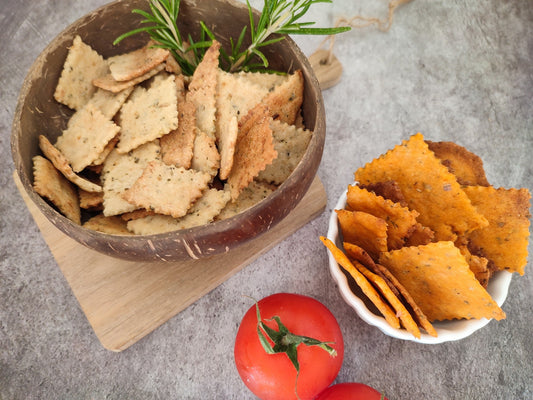 Crackers aus der Pizzabackmischung | Ruut