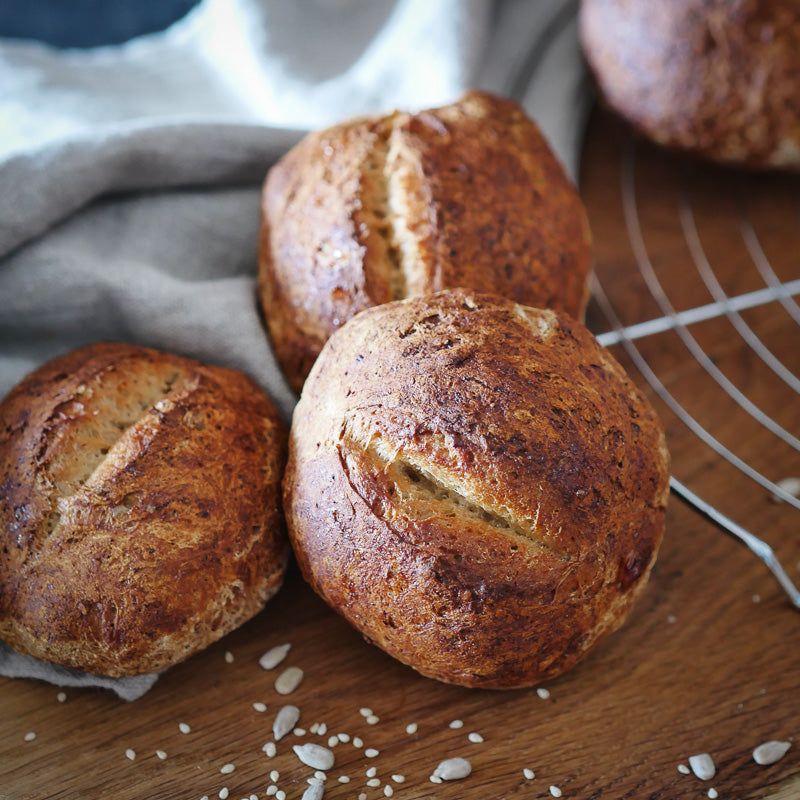 Glutenfreie Brötchen backen mit dem Experten von Ruut