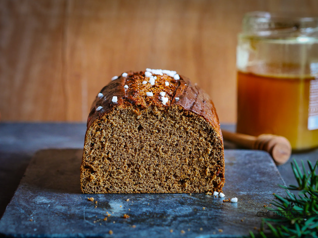 Feiner Honigkuchen für die Adventszeit, sehr saftig und glutenfrei