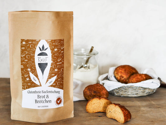 Glutenfreie Backmischung für Brot und Brötchen