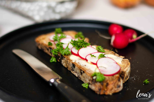 Zwiebelbrot aus der Ruut Backmischung, glutenfrei & Paleo