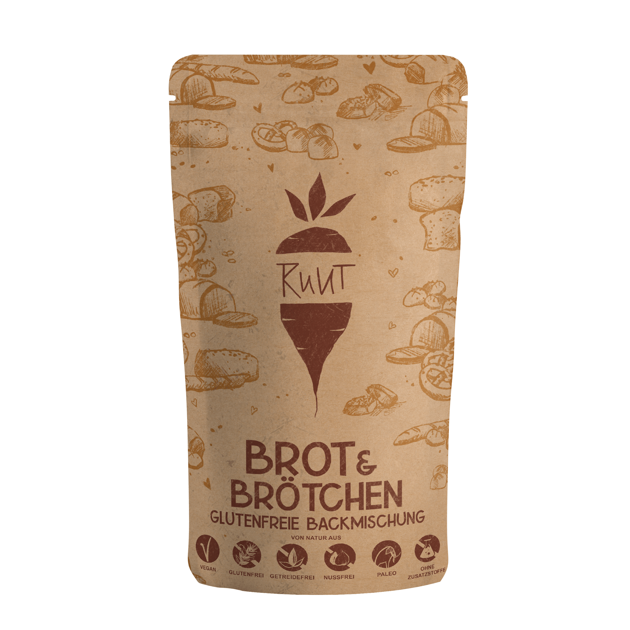 Glutenfreie Backmischung für Brot & Brötchen mit Maniokmehl | #locale_de