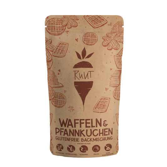 Ruut Glutenfreie Backmischung - Waffeln & Pfannkuchen, 910g