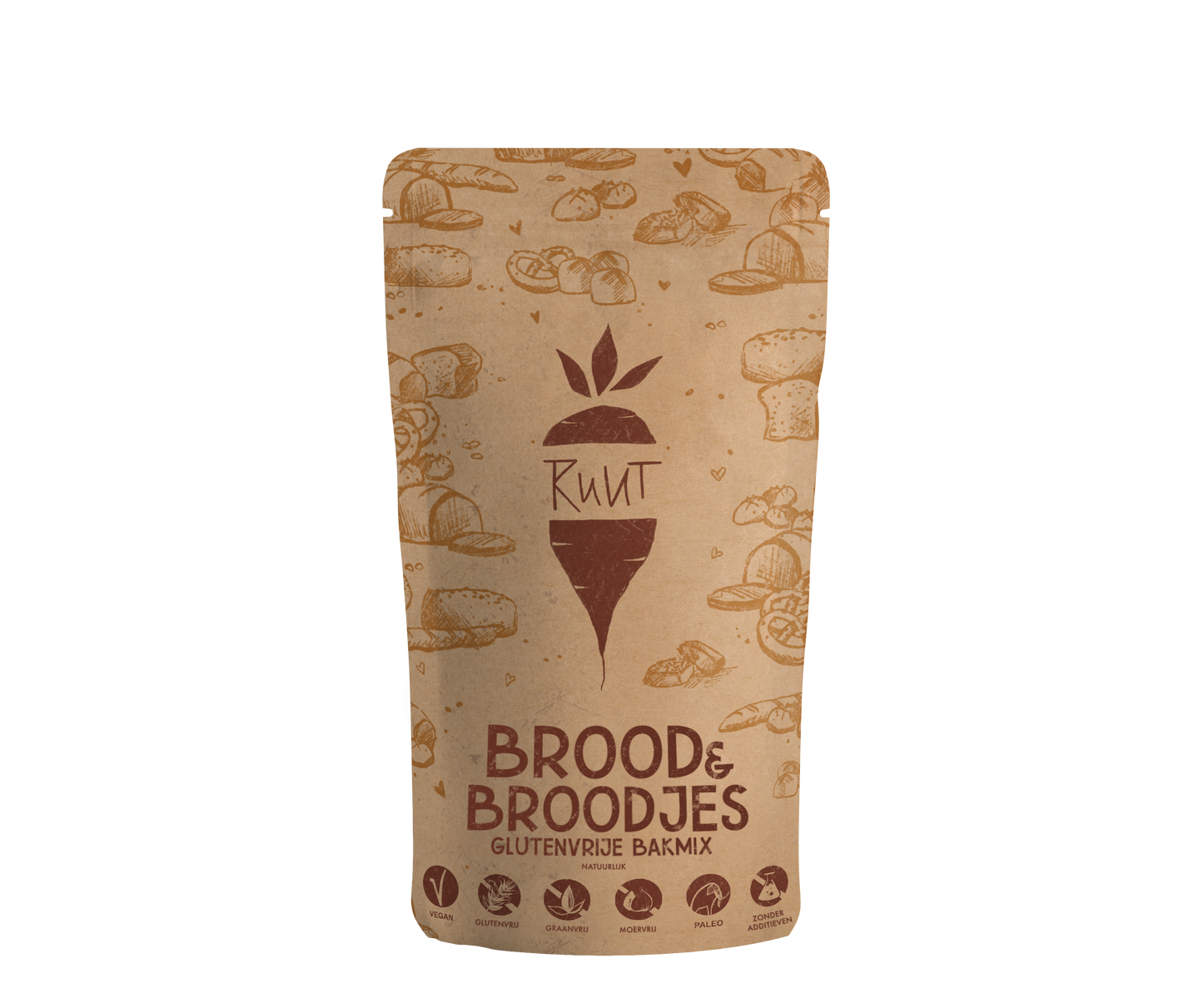 Glutenvrije bakmix voor brood en broodjes met maniokmeel | #locale_nl