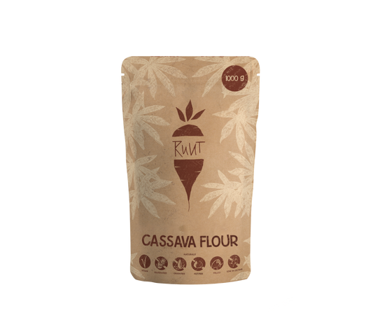 Cassava flour—the gluten-free flour alternative—now available at Ruut.de