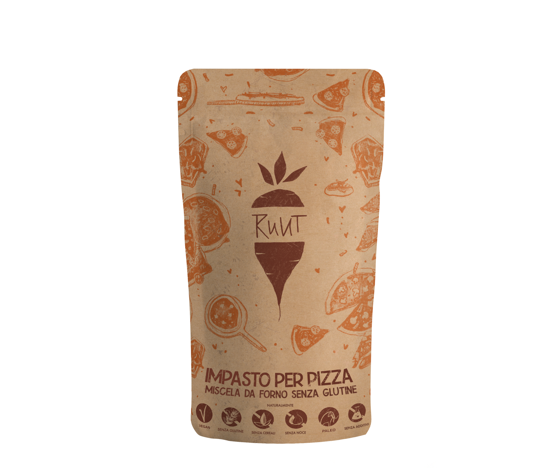 Ordina online il preparato per pizza senza glutine di Ruut