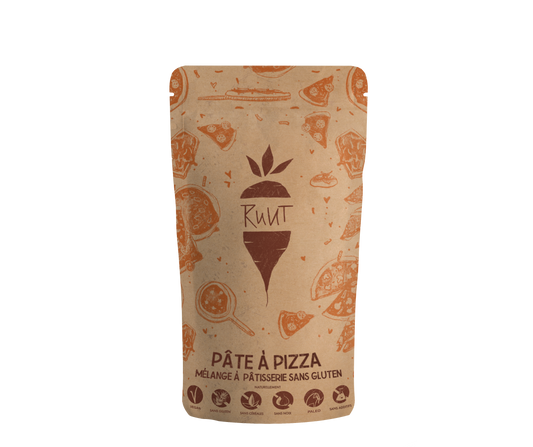Commandez dès maintenant en ligne la préparation pour pizza sans gluten de Ruut
