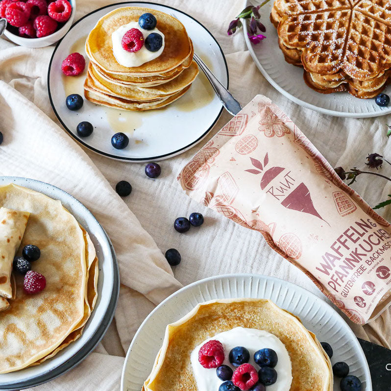 Ruut Glutenfreie Backmischung - Waffeln & Pfannkuchen