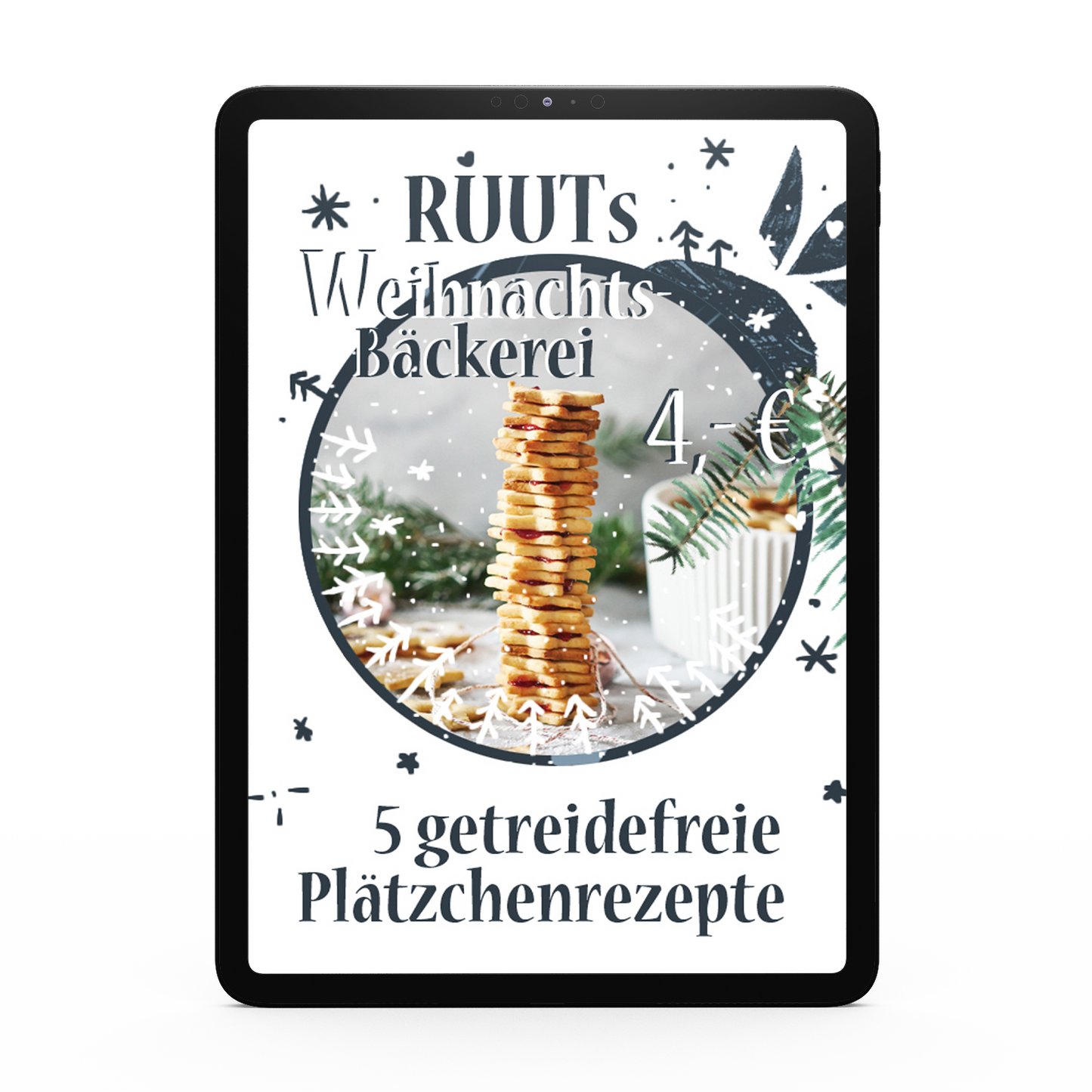 Il forno di Natale di Ruut - 5 ricette di biscotti senza cereali (E-Book)