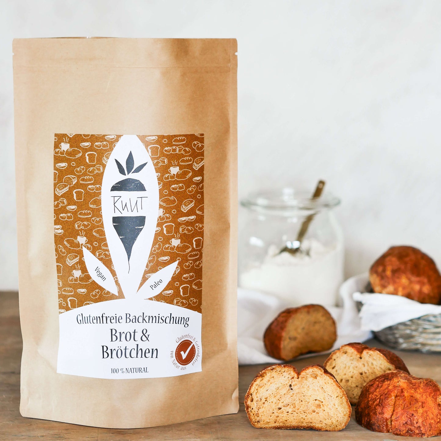 Ruut glutenvrije bakmix - Brood & Broodjes
